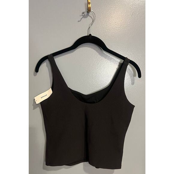 NWT Spanx 2 in 1 Ribbed Tank - Picture 5 of 8